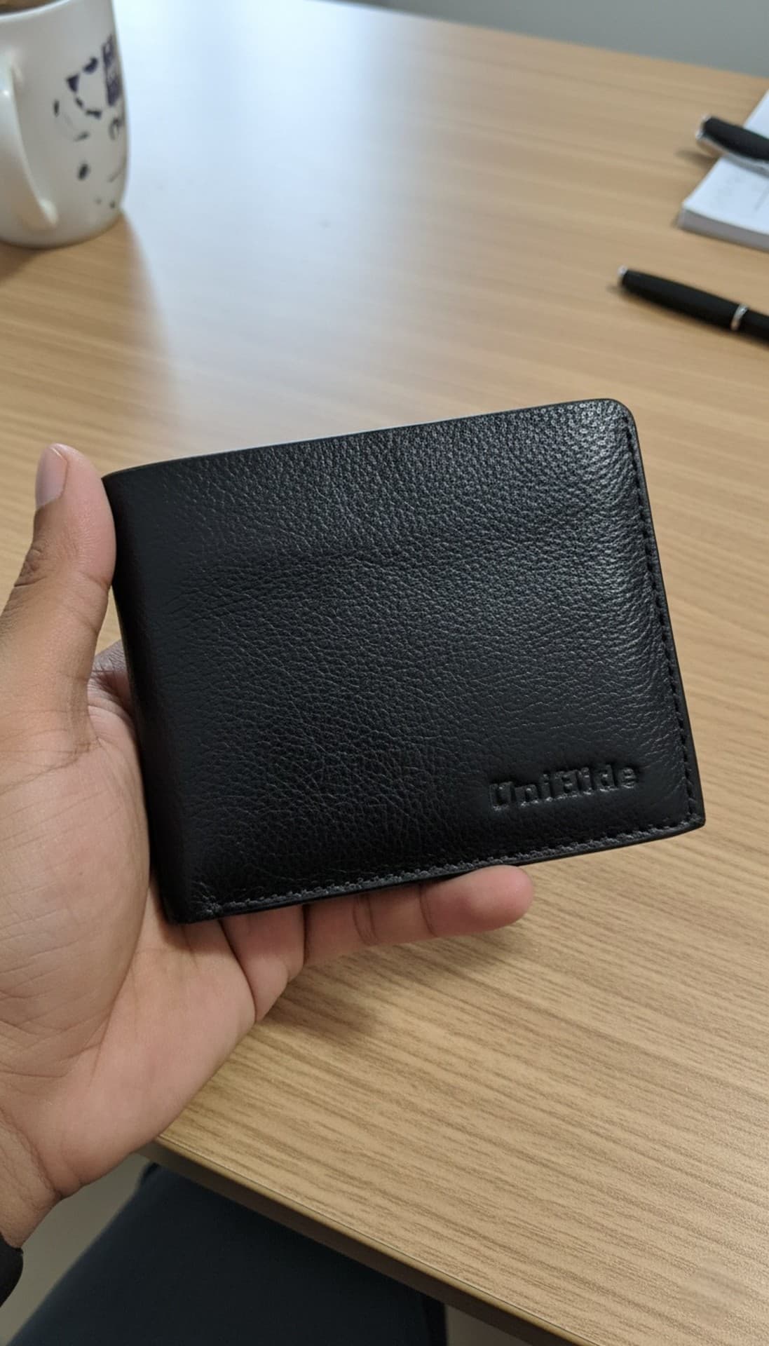 Genuine Leather Slim Wallet - Slim