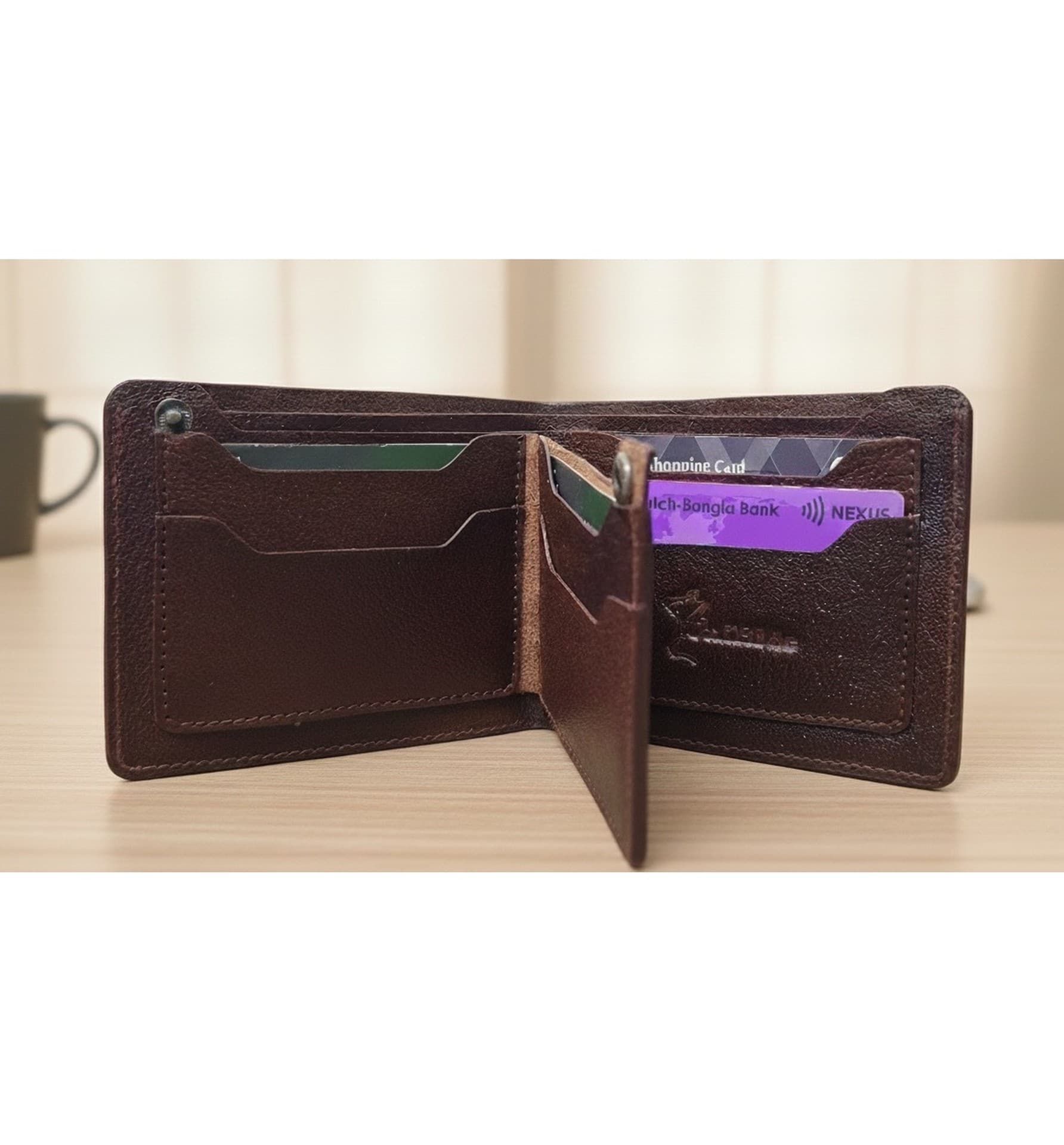 Center Flap Bifold Wallet